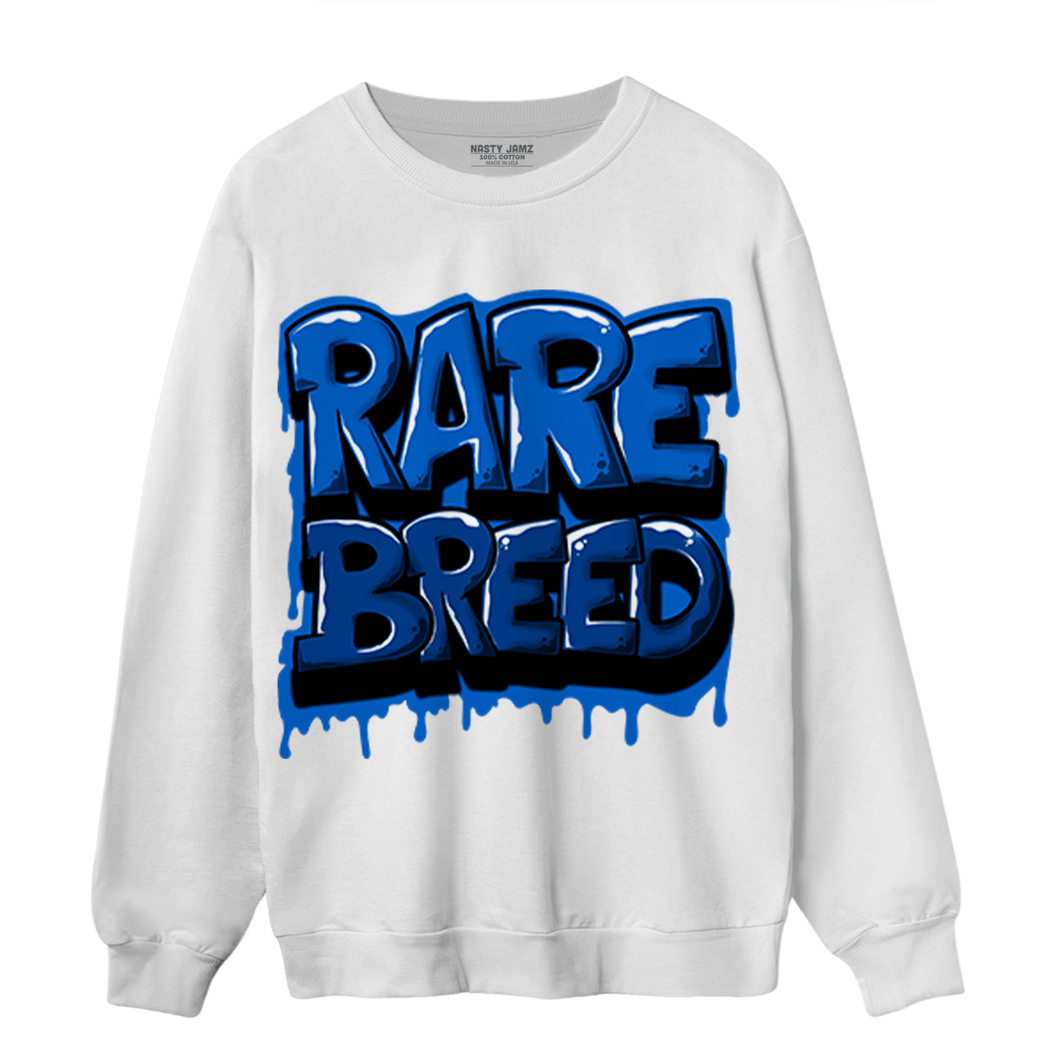 Royal Reimagined 1s Sweatshirt Match Rare Breed - NastyJamz