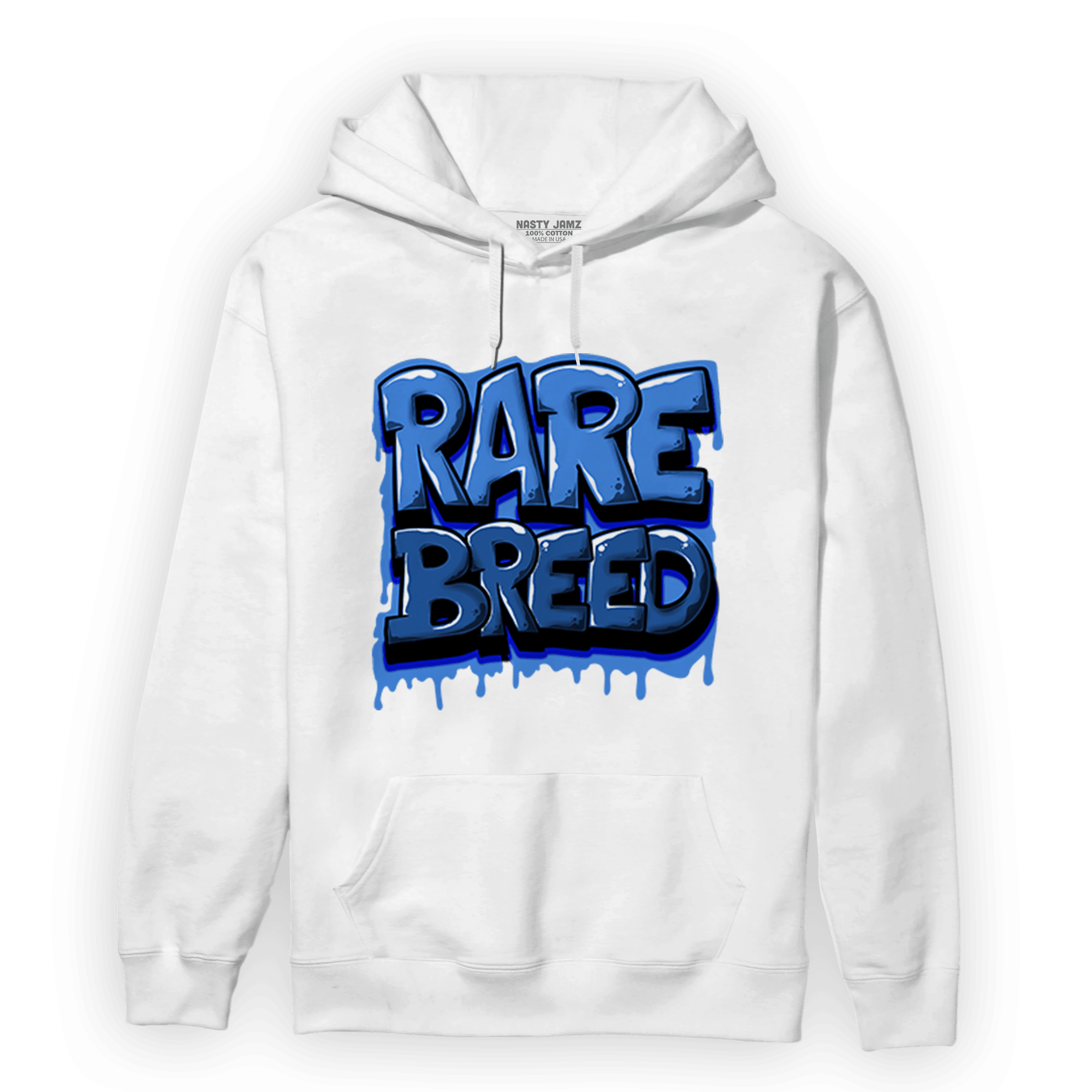 University Blue Toe 1s Hoodie Match Rare Breed - NastyJamz