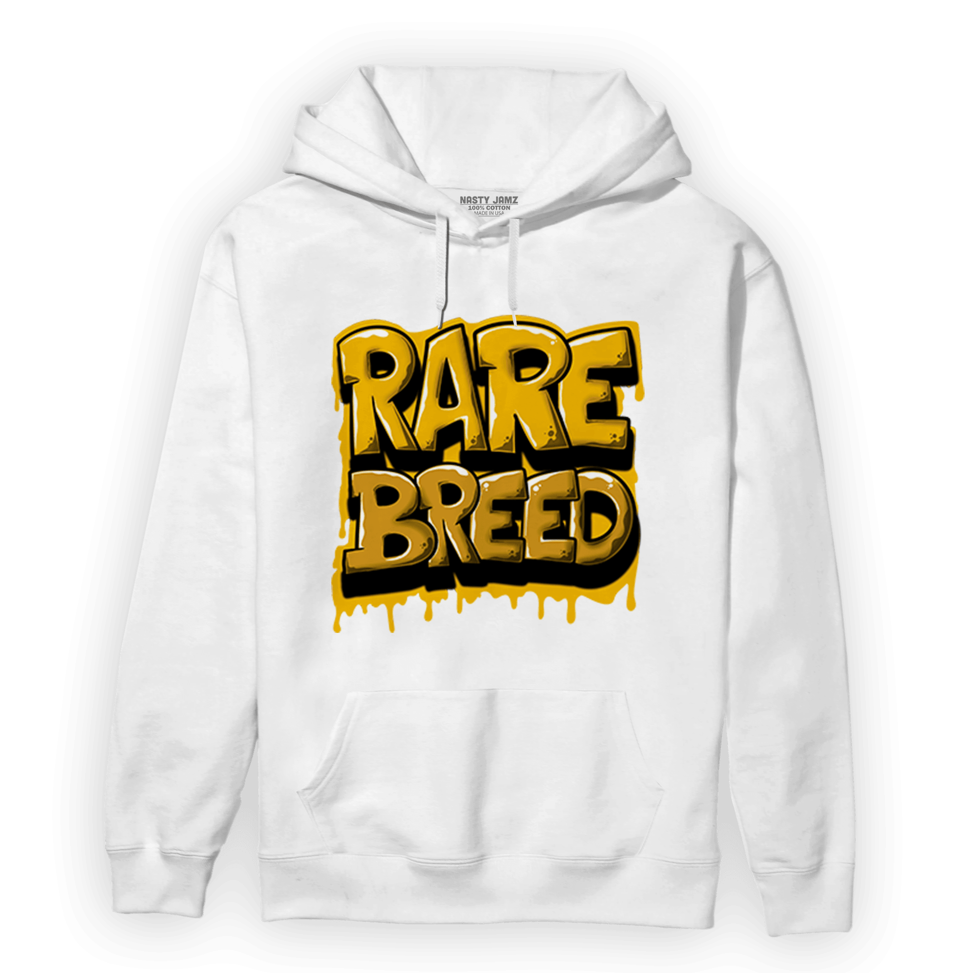 Yellow Ochre 1s Hoodie Match Rare Breed - NastyJamz