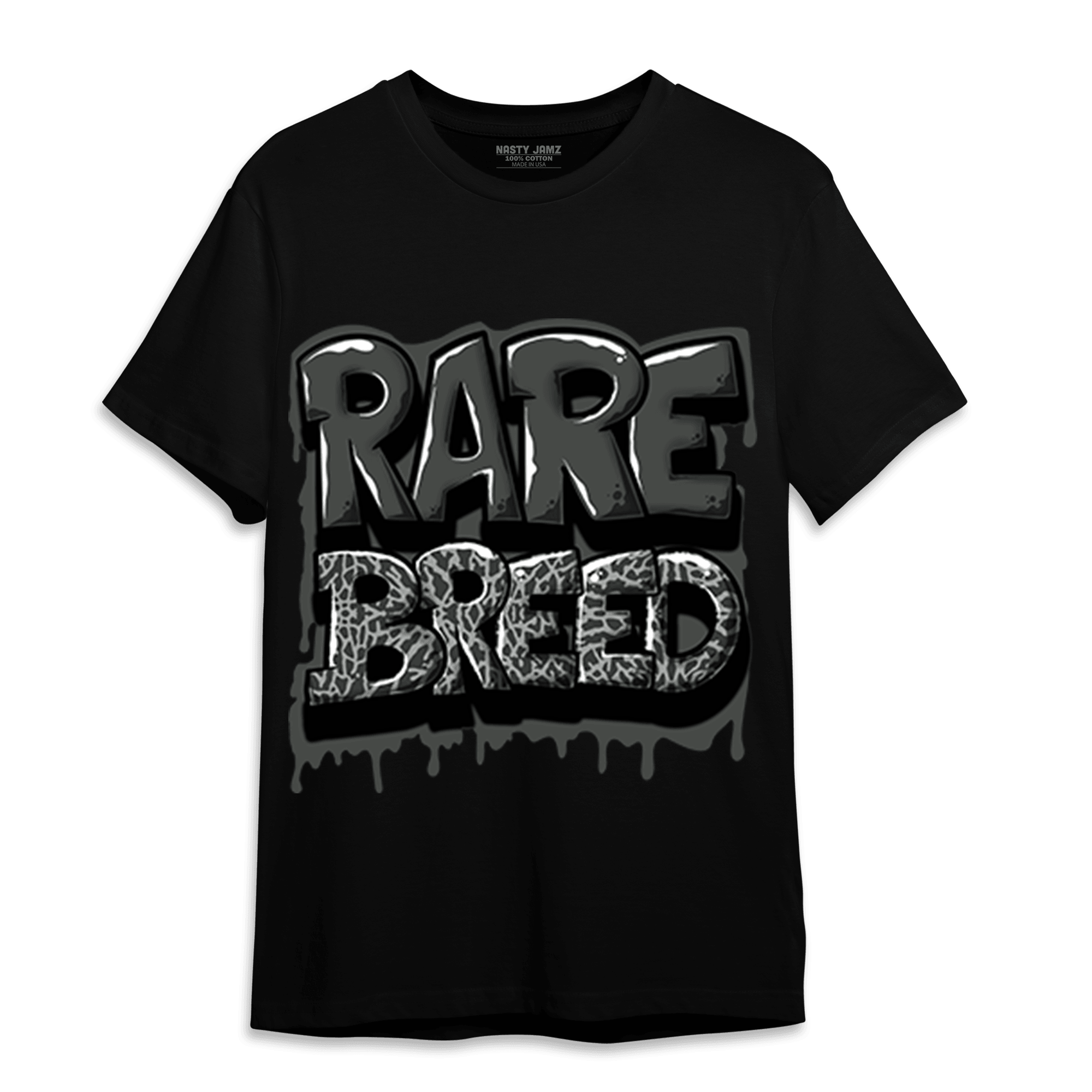 Fear Pack 3s T Shirt Match Rare Breed - NastyJamz