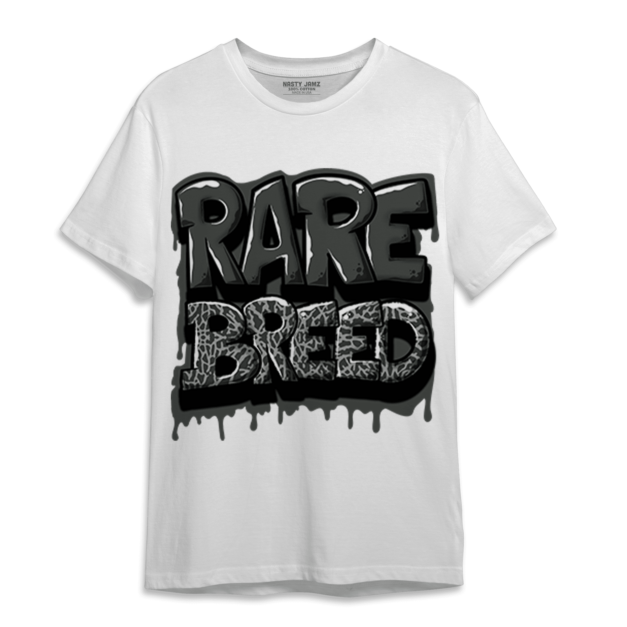 Fear Pack 3s T Shirt Match Rare Breed - NastyJamz