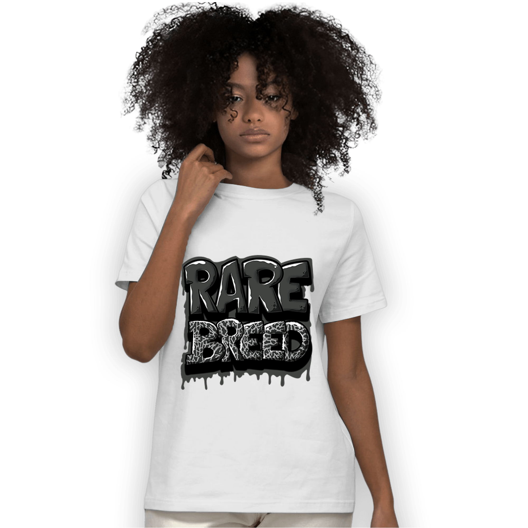 Fear Pack 3s T Shirt Match Rare Breed - NastyJamz