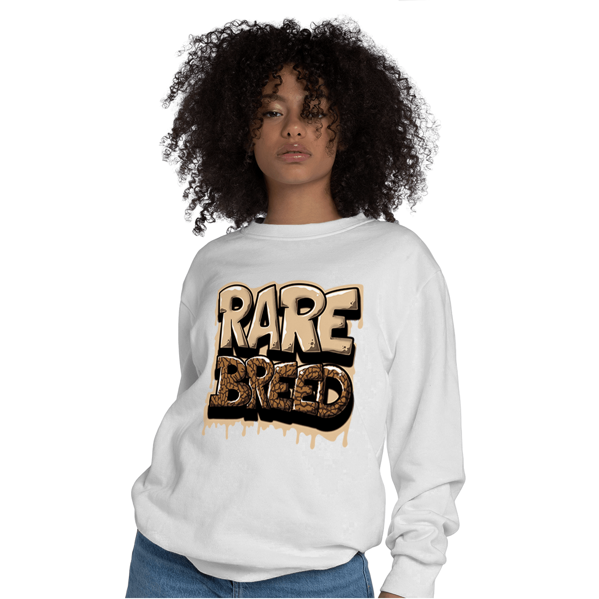 Palomino 3s Sweatshirt Match Rare Breed - NastyJamz