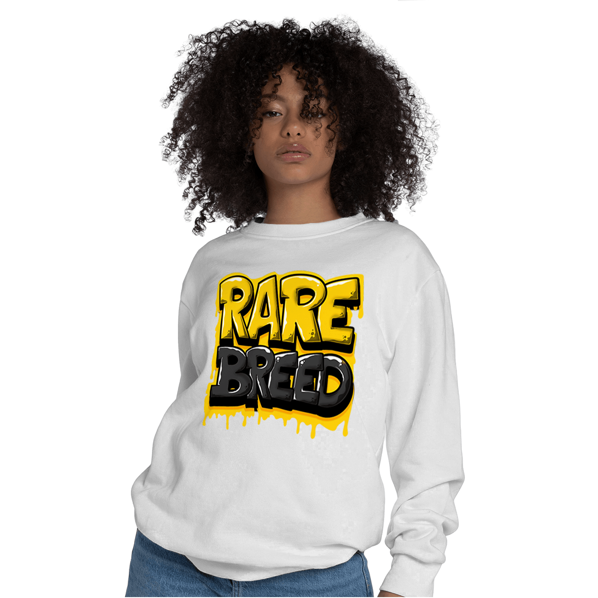 Thunder 4s Sweatshirt Match Rare Breed - NastyJamz