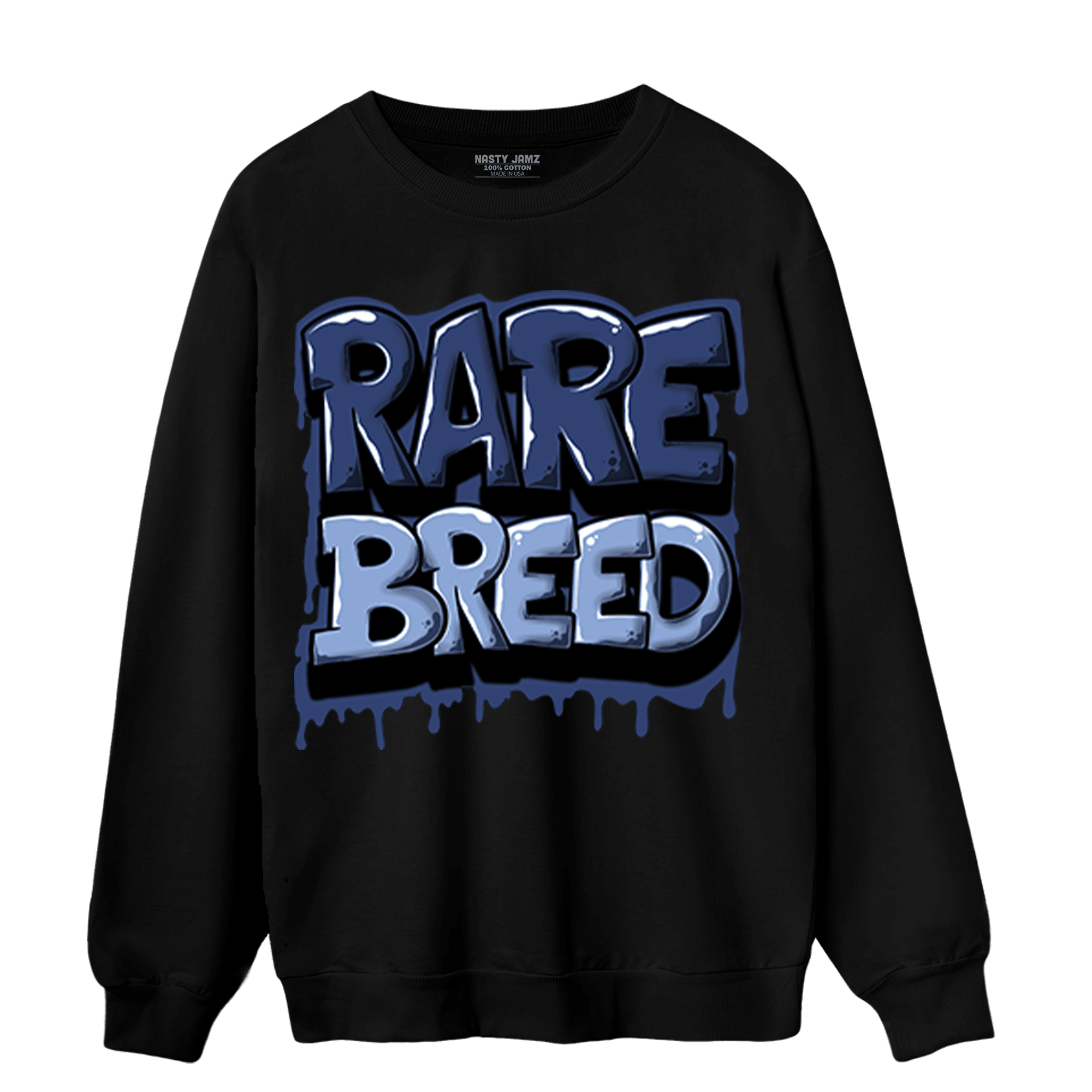 Midnight Navy 5s Sweatshirt Match Rare Breed - NastyJamz