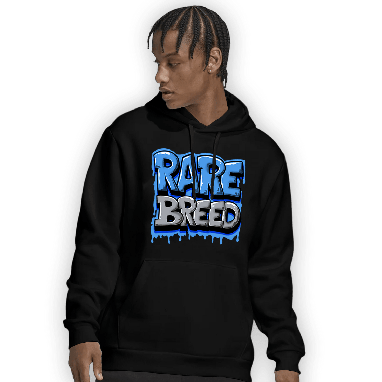 University Blue 5s Hoodie Match Rare Breed - NastyJamz