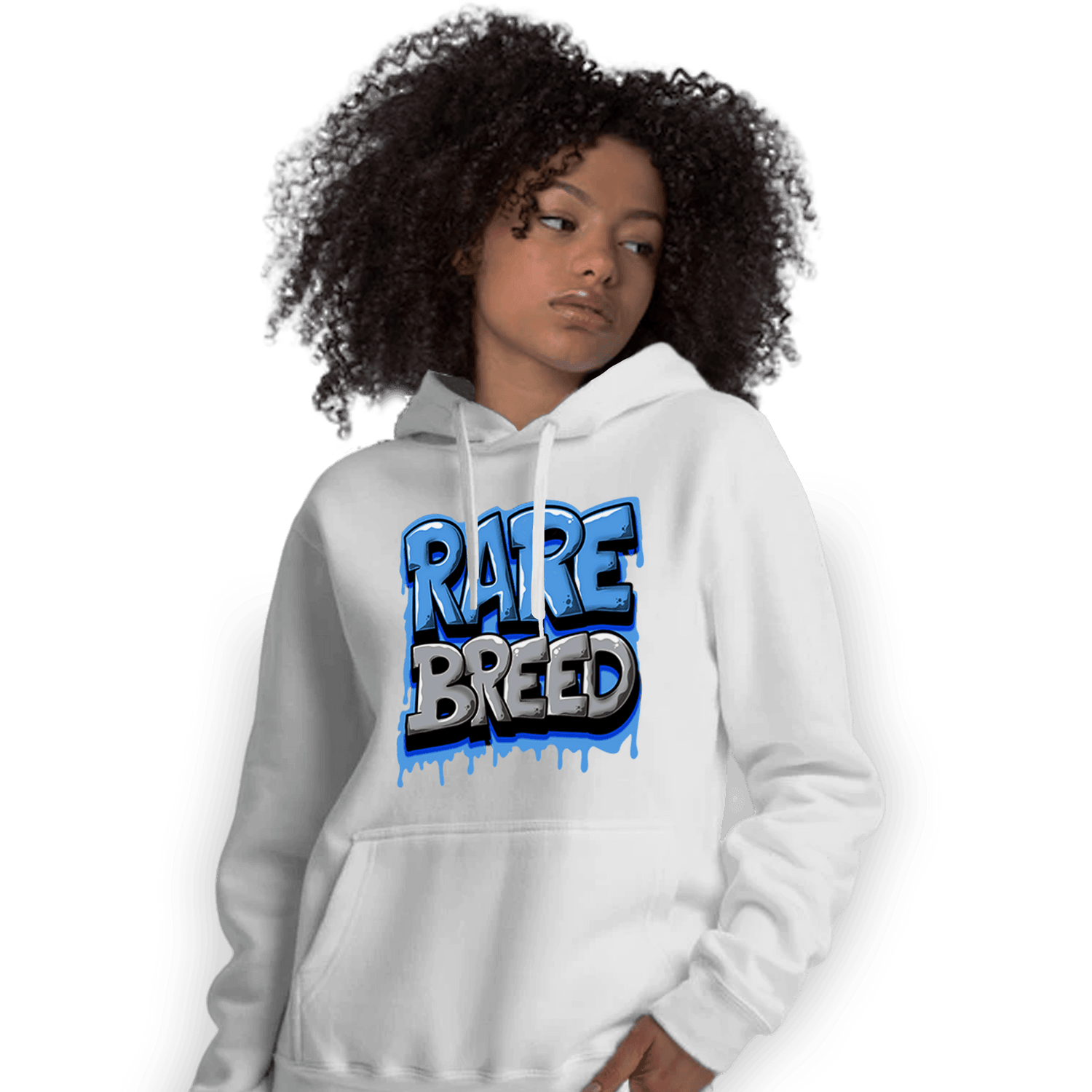 University Blue 5s Hoodie Match Rare Breed - NastyJamz