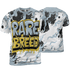 Blue Grey 13s T Shirt Match Rare Breed 3D All-Over Print Drippin - NastyJamz