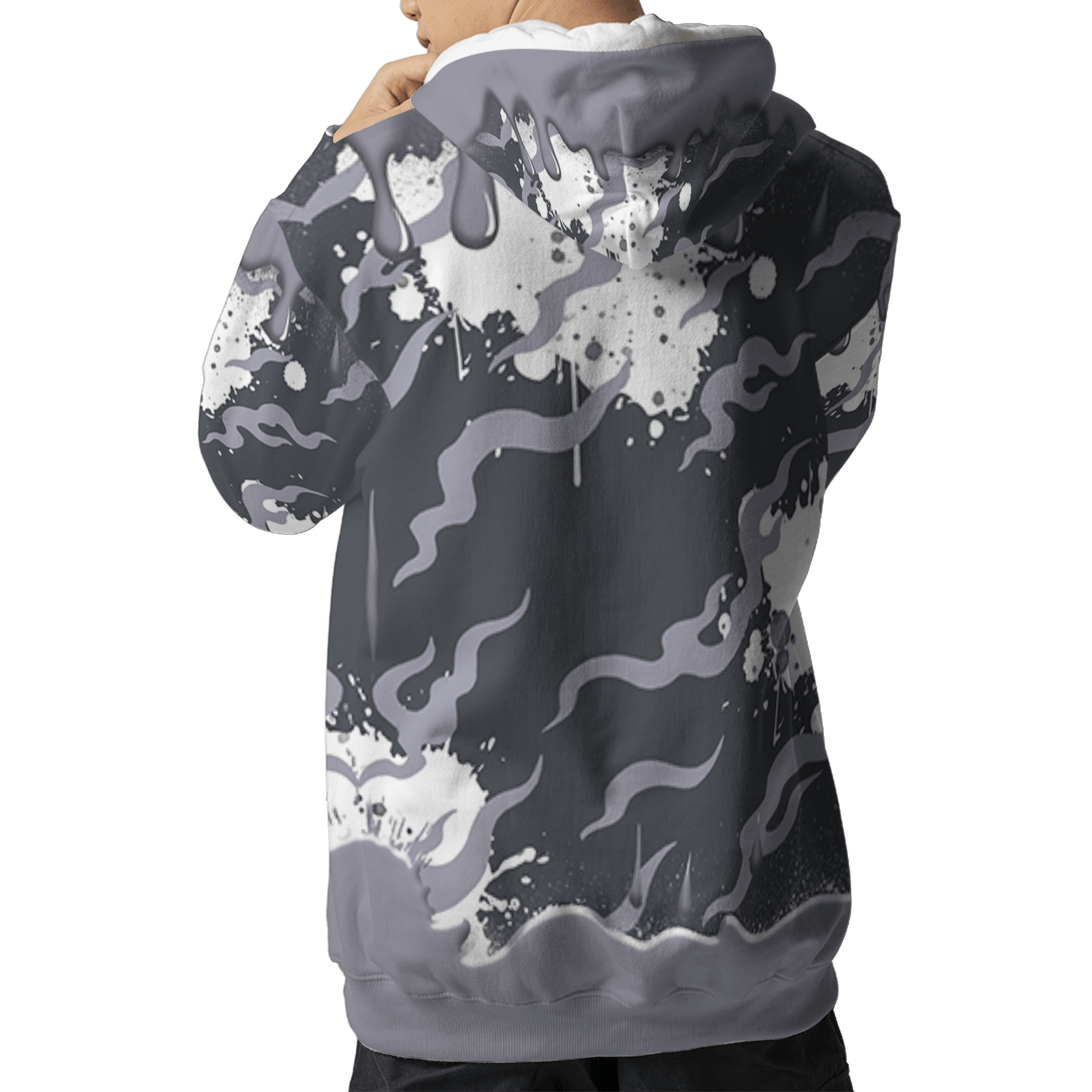 Stealth 14s Hoodie Match Rare Breed 3D All-Over Print Drippin - NastyJamz