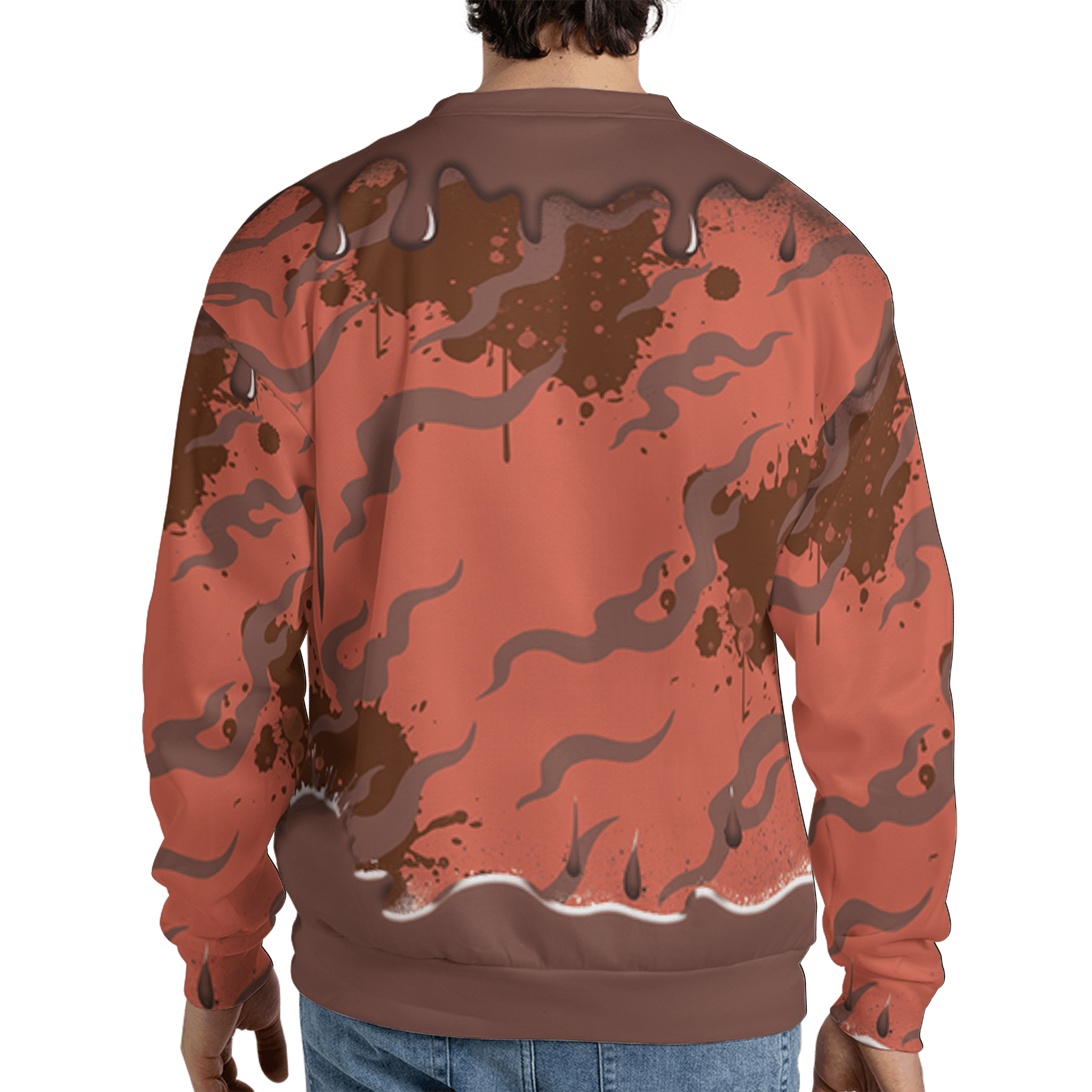 High OG Dusted Clay 1s Sweatshirt Match Rare Breed 3D All-Over Print Drippin - NastyJamz
