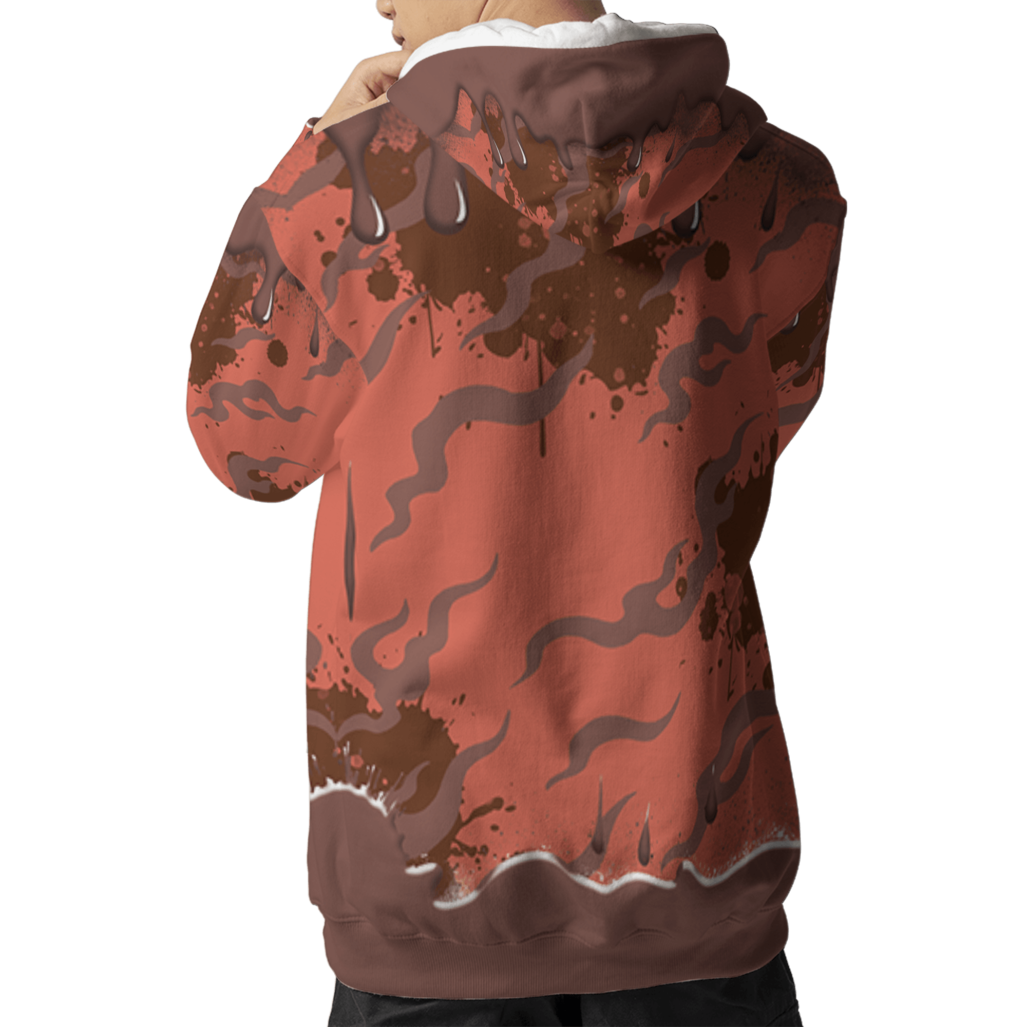 High OG Dusted Clay 1s Hoodie Match Rare Breed 3D All-Over Print Drippin - NastyJamz