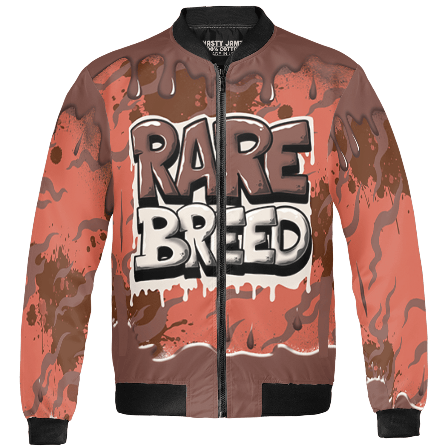 High OG Dusted Clay 1s Jacket Match Rare Breed 3D All-Over Print Drippin - NastyJamz