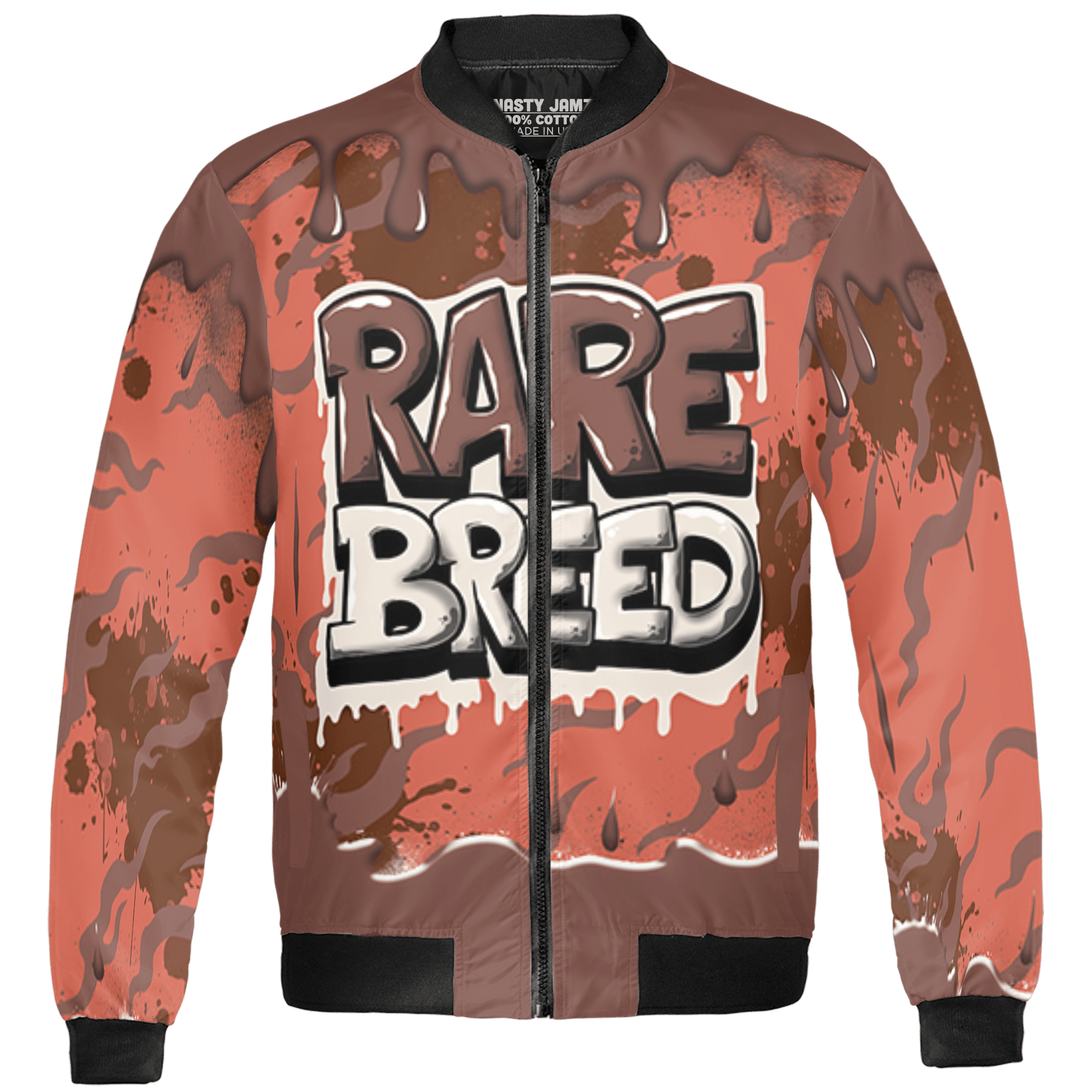 High OG Dusted Clay 1s Jacket Match Rare Breed 3D All-Over Print Drippin - NastyJamz