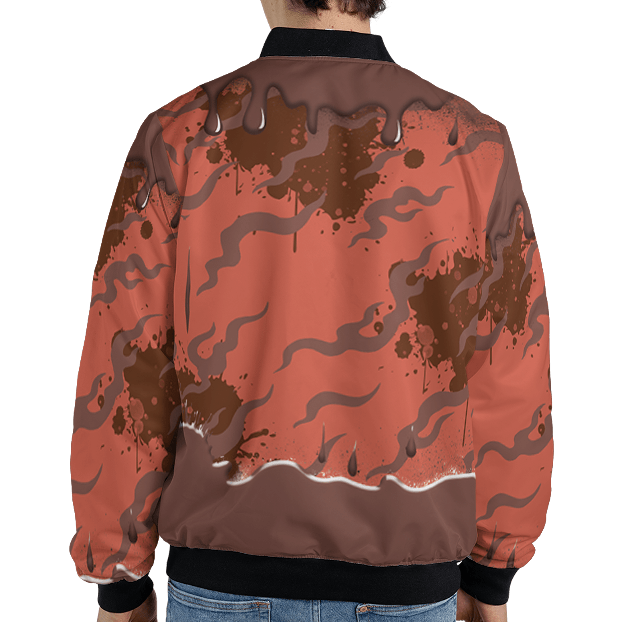 High OG Dusted Clay 1s Jacket Match Rare Breed 3D All-Over Print Drippin - NastyJamz
