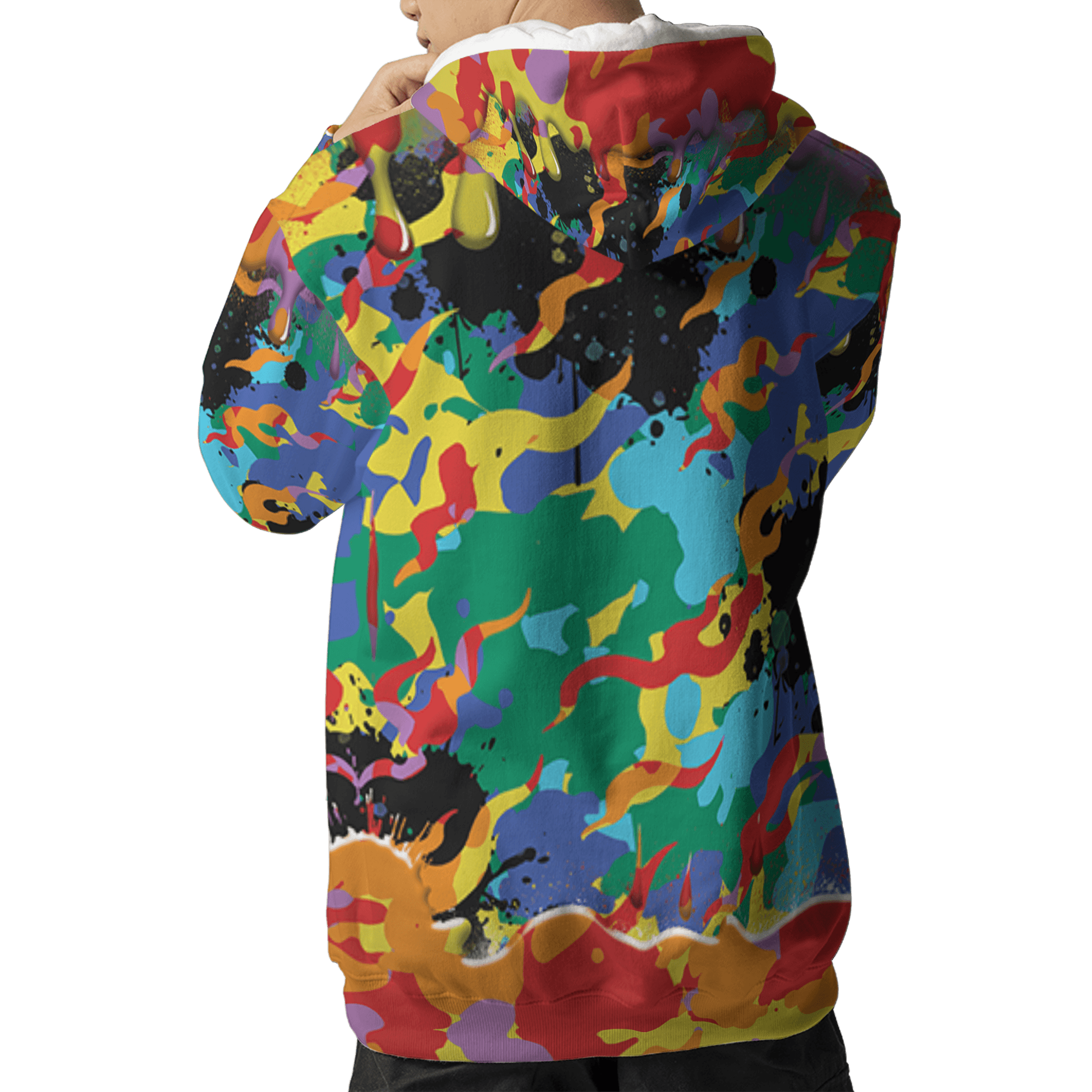 Mid GS Six Championships 1s Hoodie Match Rare Breed 3D All-Over Print Drippin - NastyJamz
