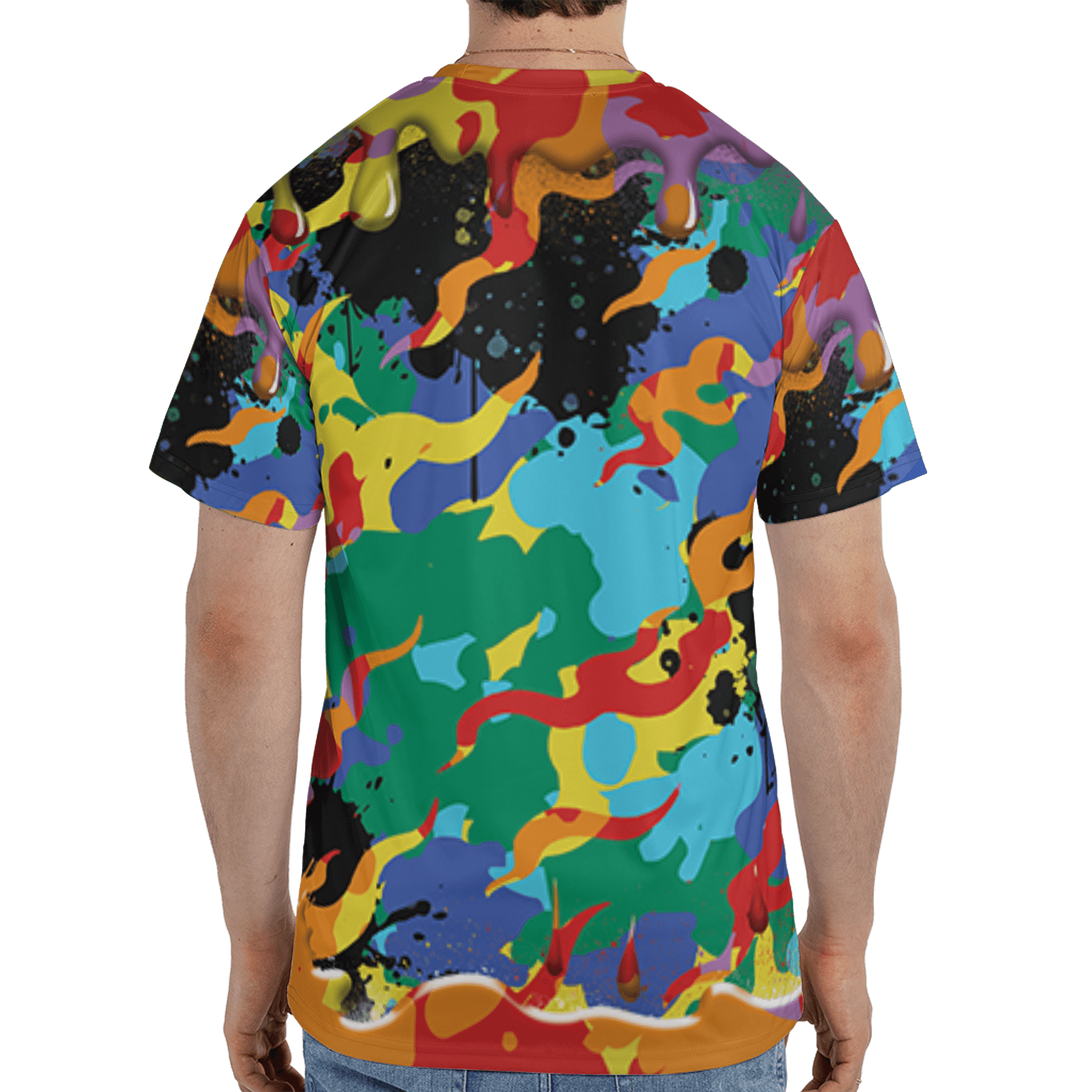 Mid GS Six Championships 1s T Shirt Match Rare Breed 3D All-Over Print Drippin - NastyJamz