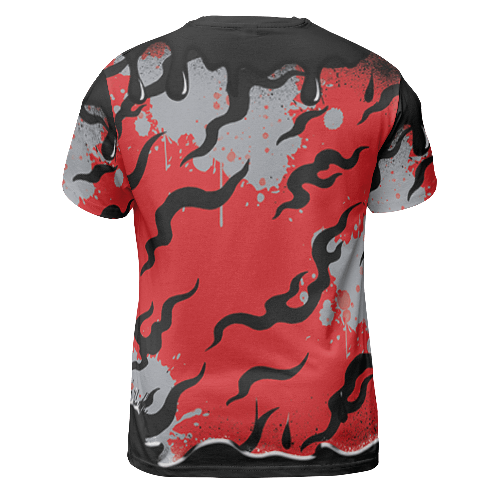 Bred Reimagined 4s T Shirt Match Rare Breed 3D All-Over Print Drippin - NastyJamz