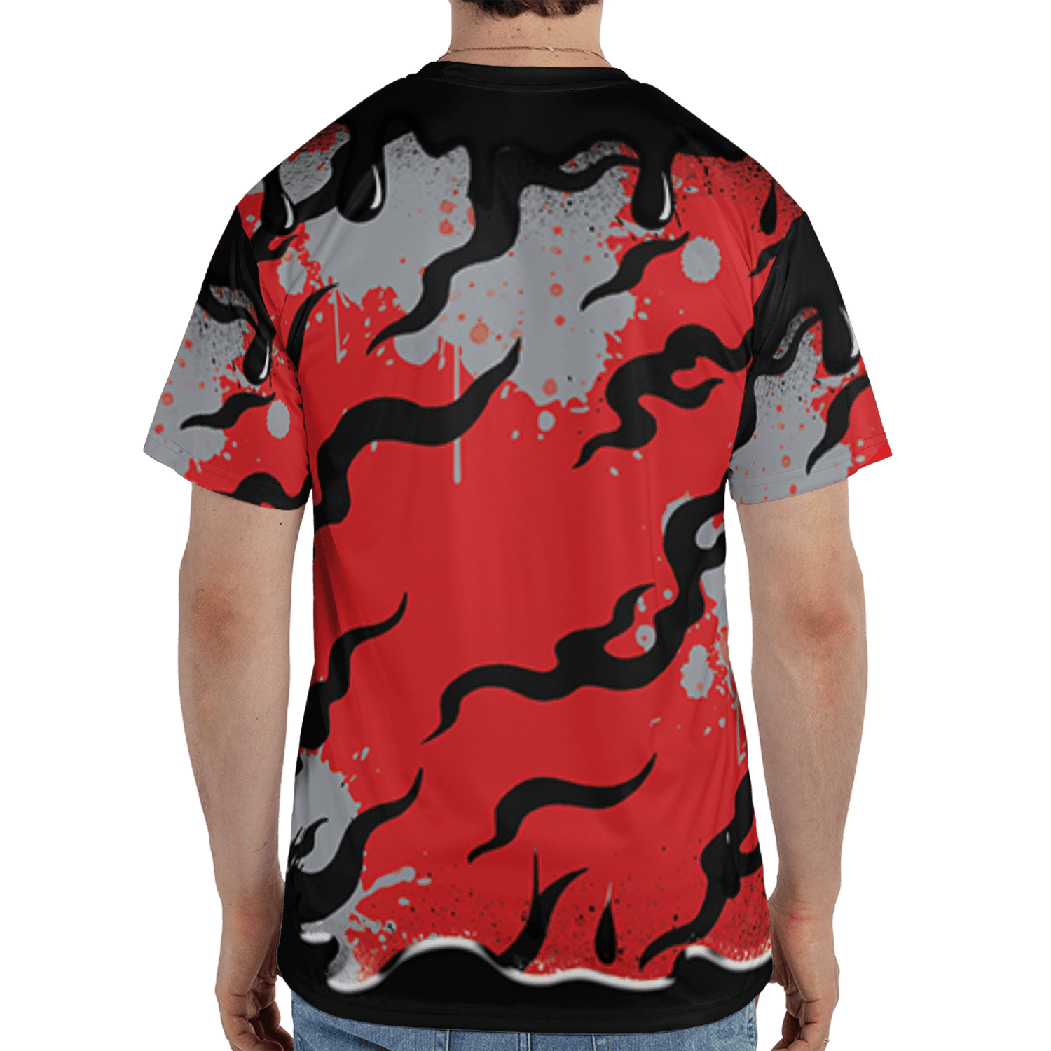 Bred Reimagined 4s T Shirt Match Rare Breed 3D All-Over Print Drippin - NastyJamz