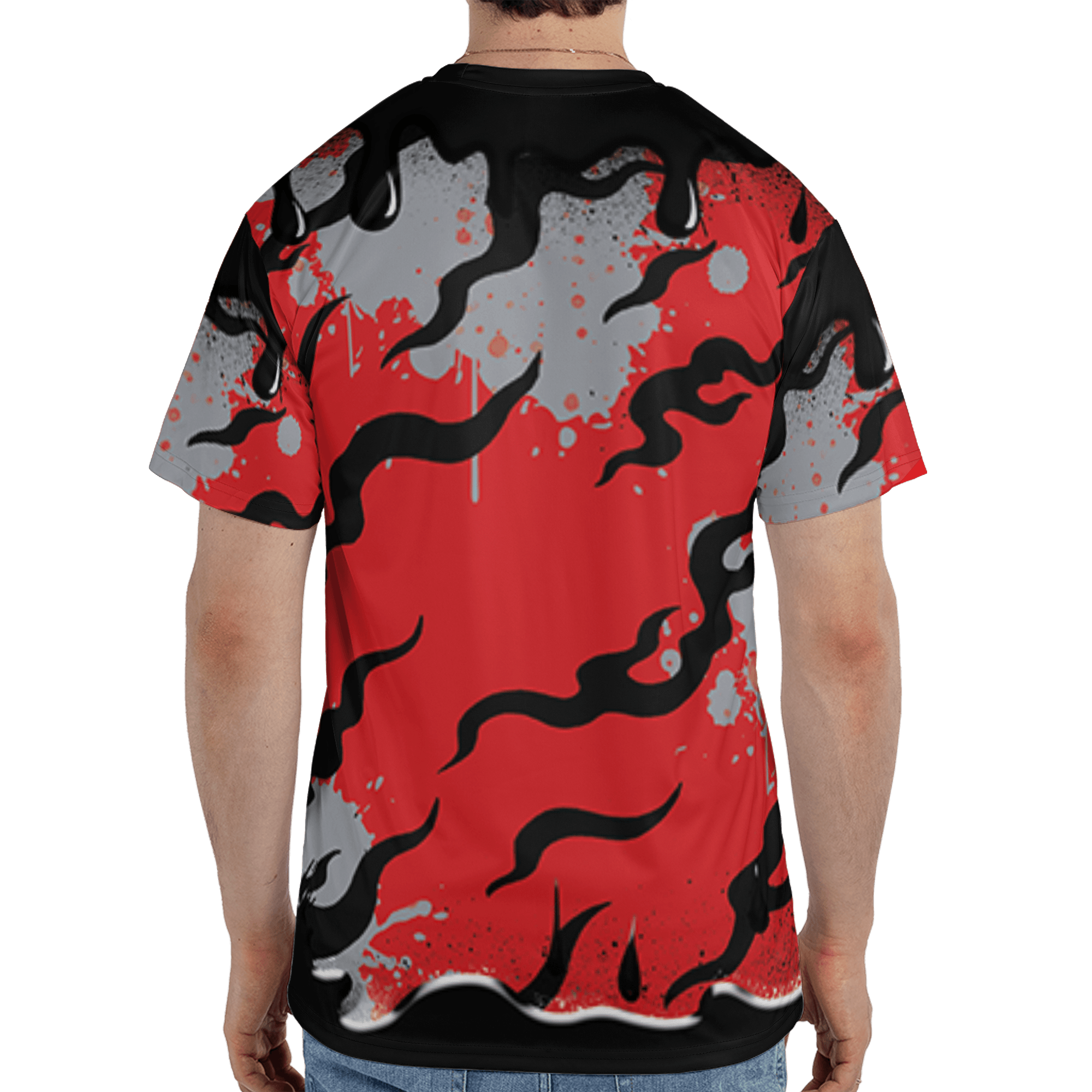 Bred Reimagined 4s T Shirt Match Rare Breed 3D All-Over Print Drippin - NastyJamz