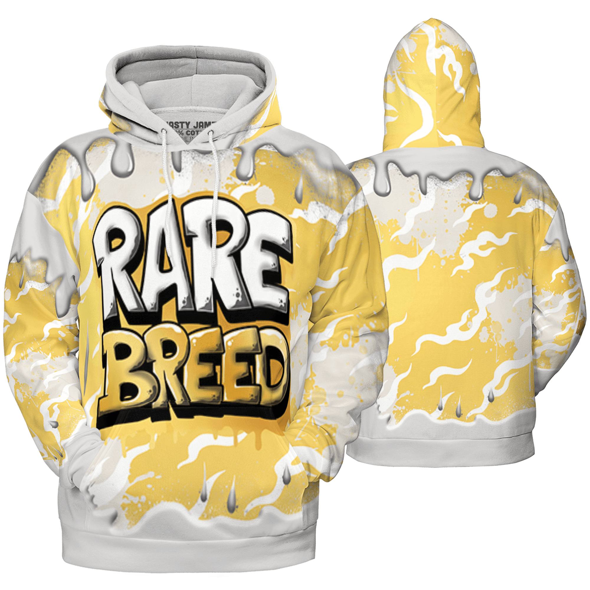 Sail 4s Hoodie Match Rare Breed 3D All-Over Print Drippin - NastyJamz
