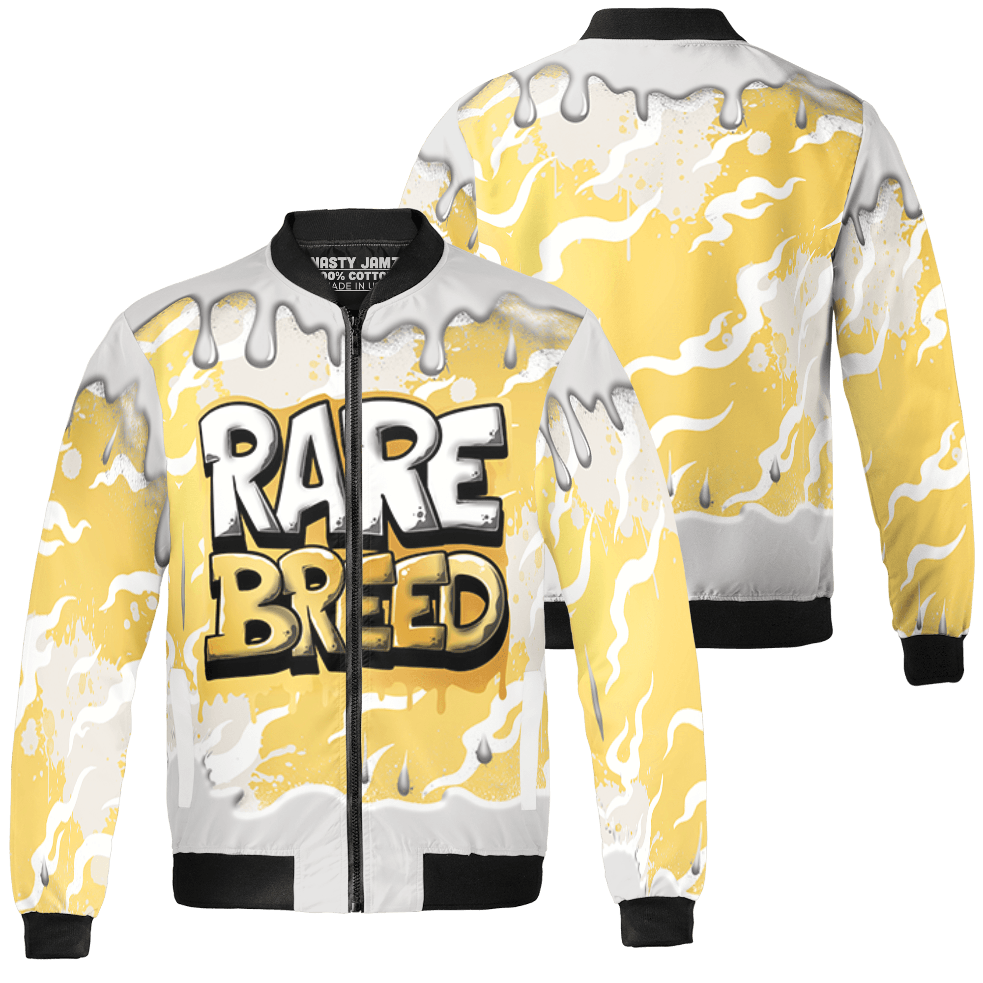 Sail 4s Jacket Match Rare Breed 3D All-Over Print Drippin - NastyJamz