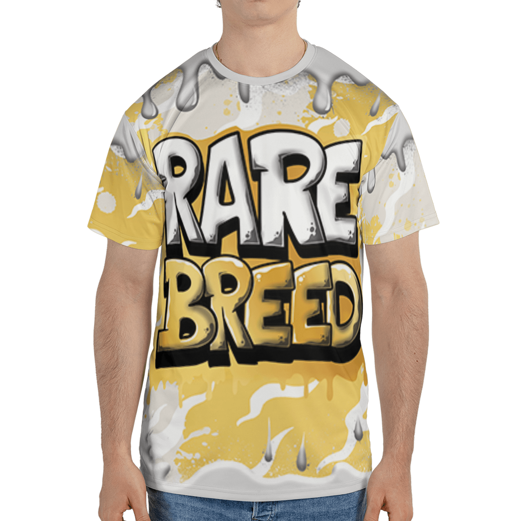 Sail 4s T Shirt Match Rare Breed 3D All-Over Print Drippin - NastyJamz