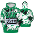 Lucky Green 5s Hoodie Match Rare Breed 3D All-Over Print Drippin - NastyJamz