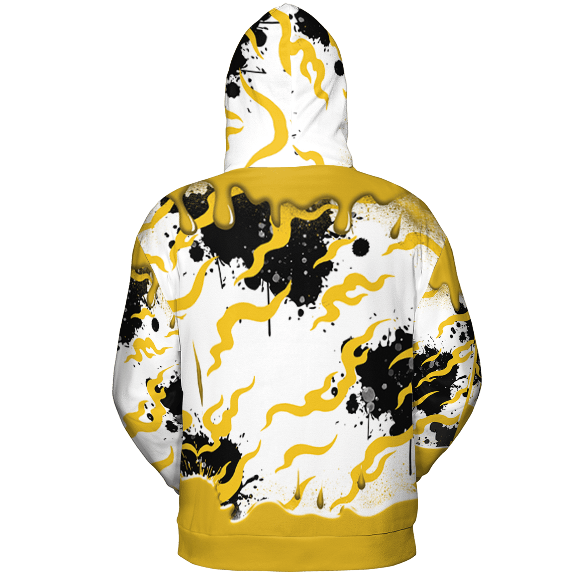 Yellow Ochre 6s Hoodie Match Rare Breed 3D All-Over Print Drippin - NastyJamz