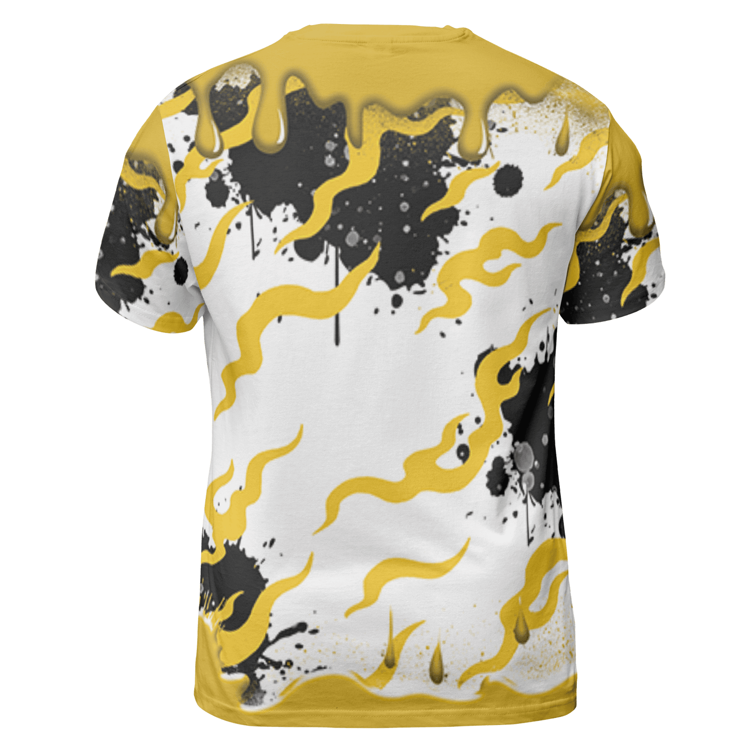 Yellow Ochre 6s T Shirt Match Rare Breed 3D All-Over Print Drippin - NastyJamz