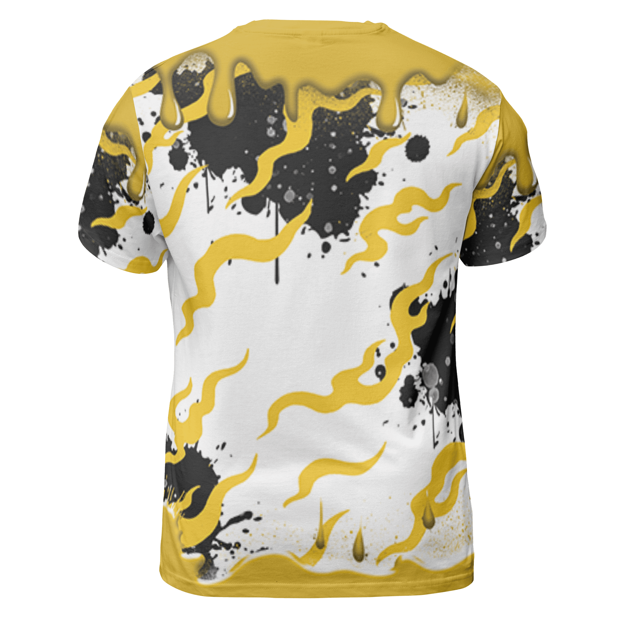 Yellow Ochre 6s T Shirt Match Rare Breed 3D All-Over Print Drippin - NastyJamz