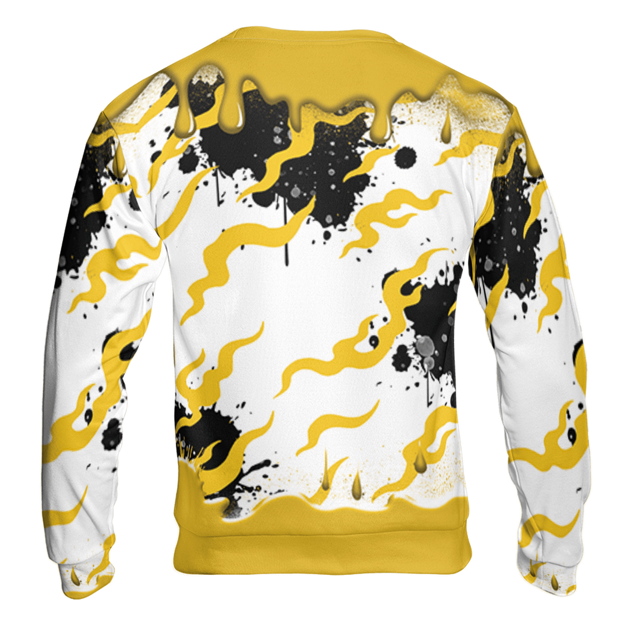 Yellow Ochre 6s Sweatshirt Match Rare Breed 3D All-Over Print Drippin - NastyJamz