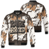 Jumpman Jack Jacket Match Rare Breed 3D All-Over Print Drippin - NastyJamz