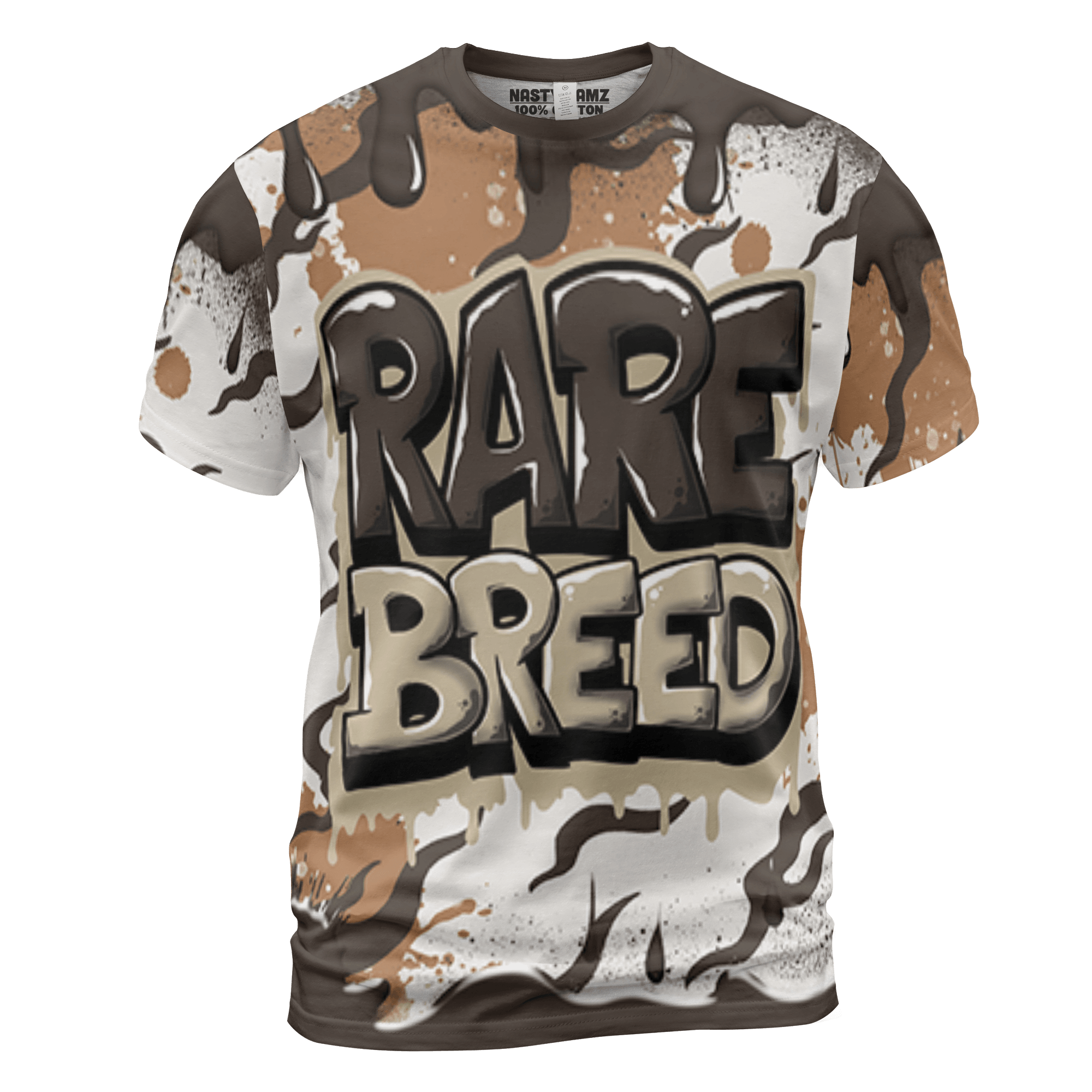 Jumpman Jack T Shirt Match Rare Breed 3D All-Over Print Drippin - NastyJamz