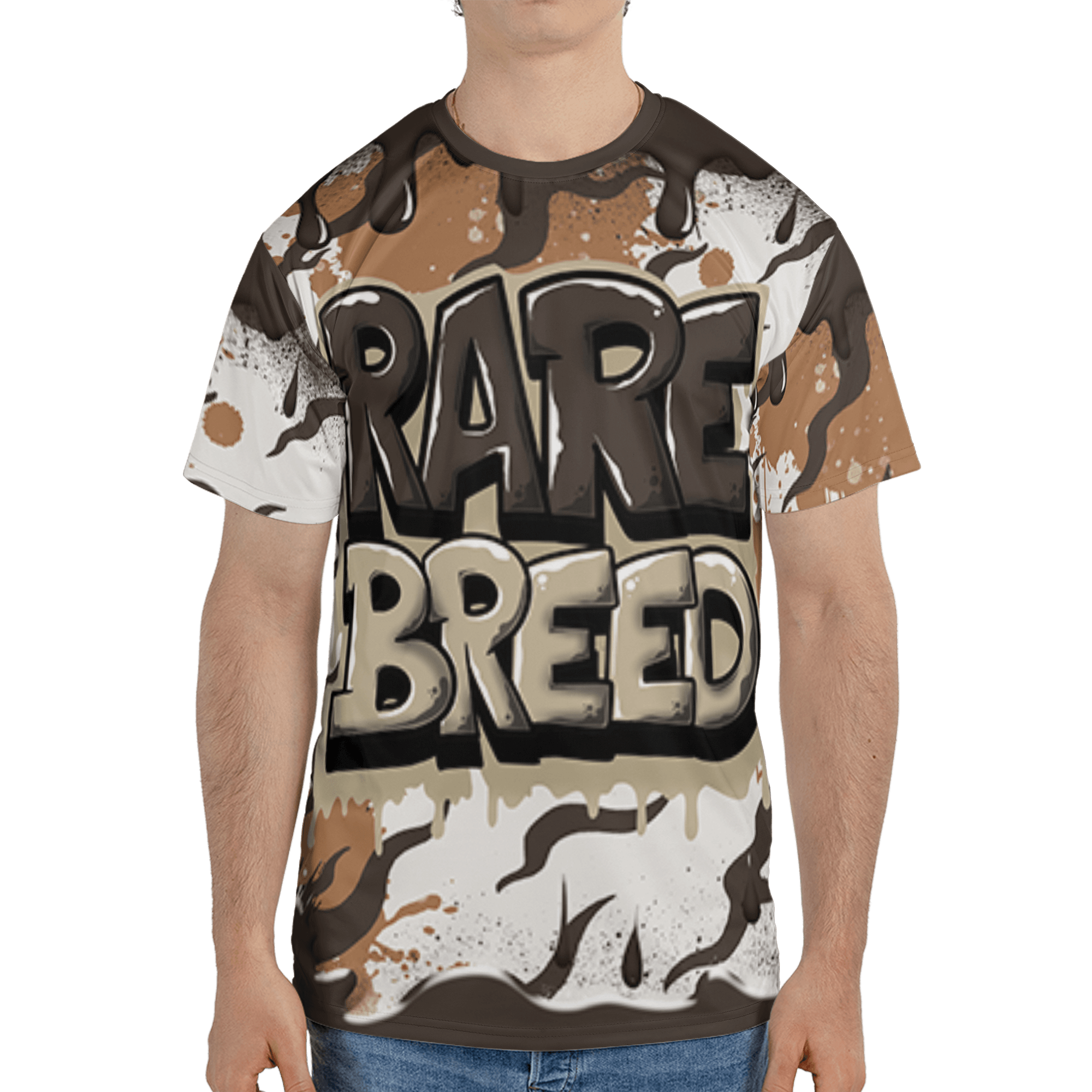 Jumpman Jack T Shirt Match Rare Breed 3D All-Over Print Drippin - NastyJamz