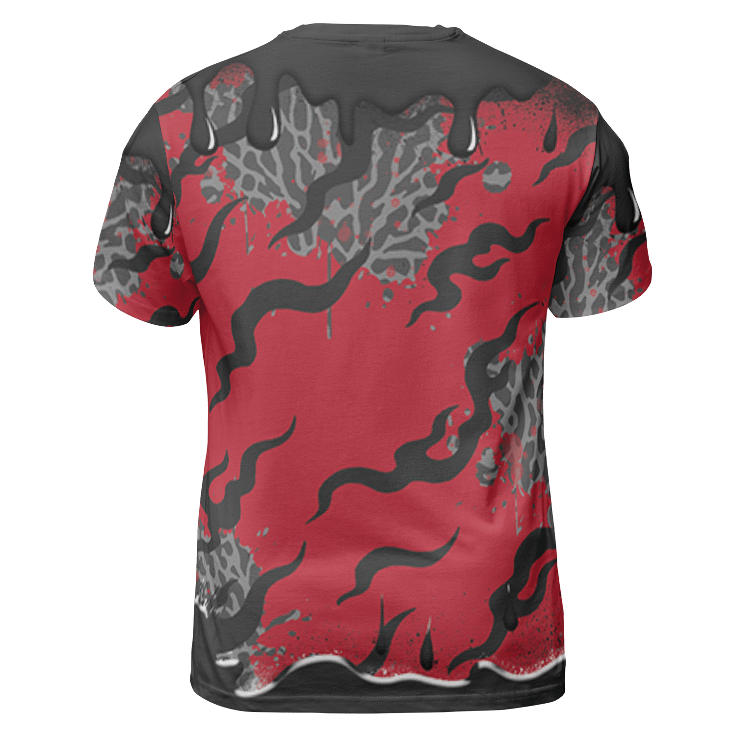 Spizike Low Bred T Shirt Match Rare Breed 3D All-Over Print Drippin - NastyJamz