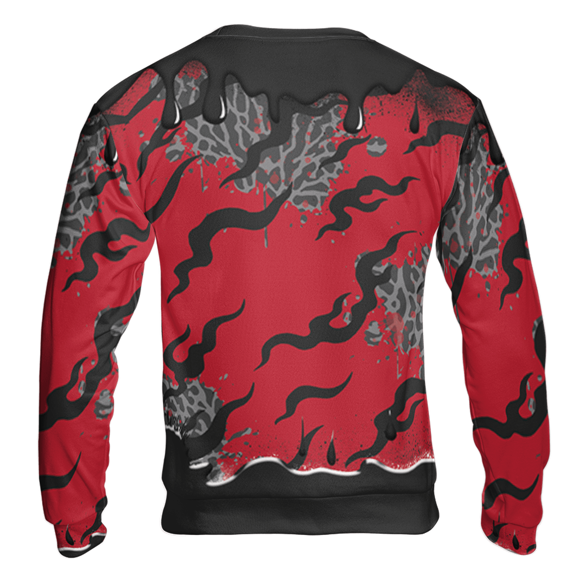 Spizike Low Bred Sweatshirt Match Rare Breed 3D All-Over Print Drippin - NastyJamz
