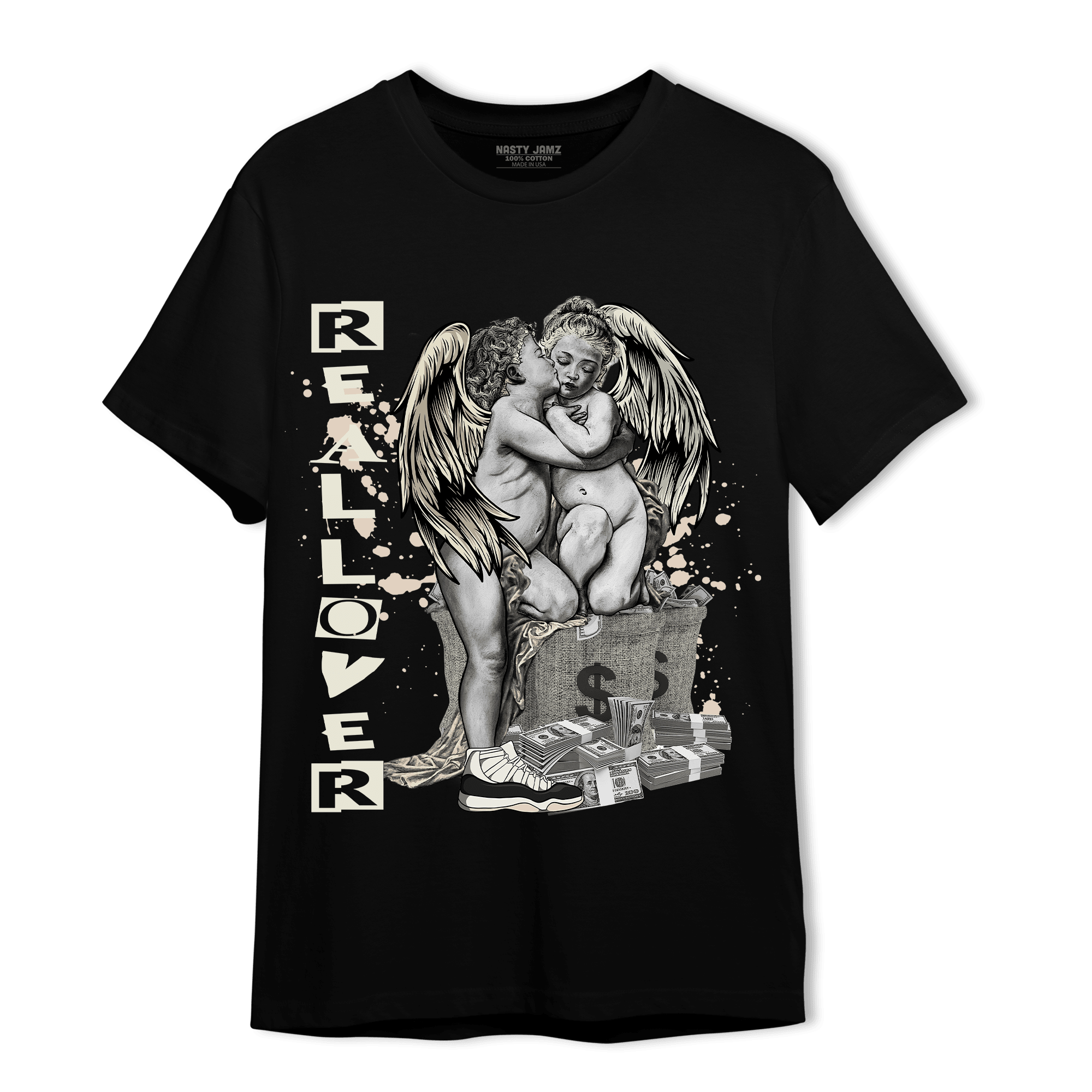 Neapolitan 11s T Shirt Match Real Lover Angel - NastyJamz