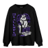 Field Purple 12s Sweatshirt Match Real Lover Angel - NastyJamz