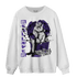 Field Purple 12s Sweatshirt Match Real Lover Angel - NastyJamz