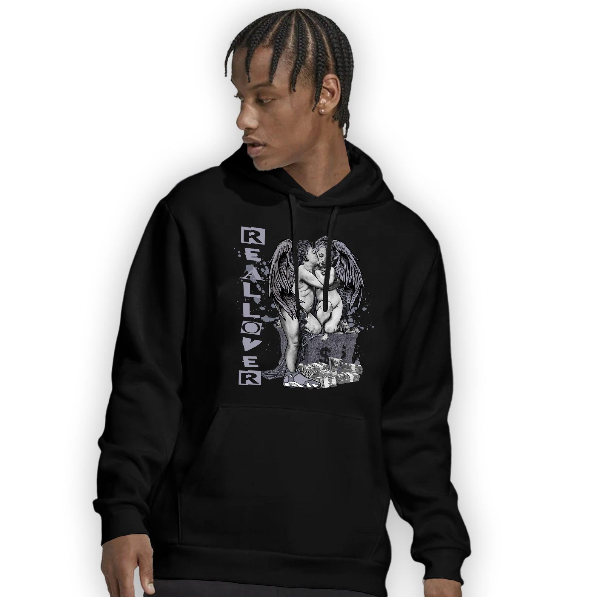 Stealth 14s Hoodie Match Real Lover Angel - NastyJamz