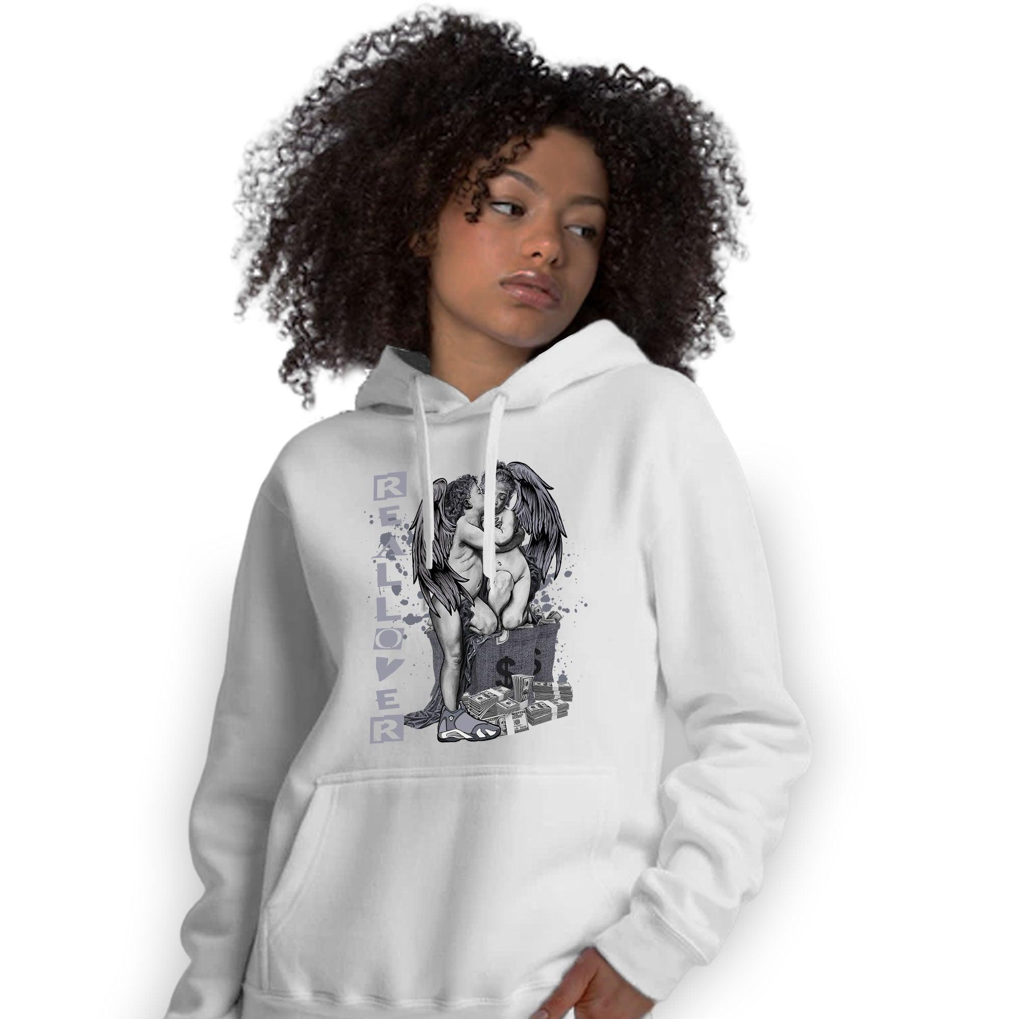 Stealth 14s Hoodie Match Real Lover Angel - NastyJamz