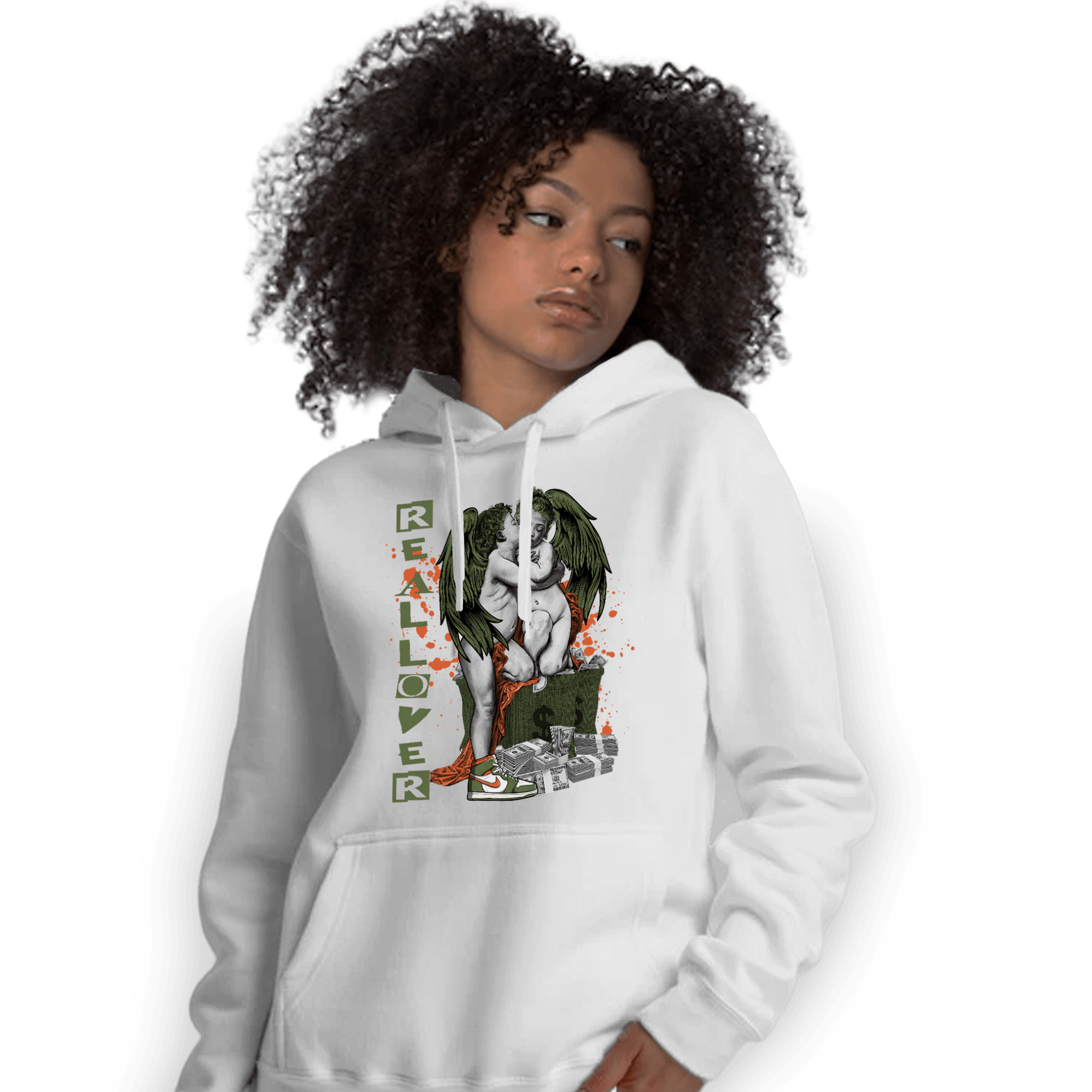 High OG Celadon 1s Hoodie Match Real Lover Angel - NastyJamz