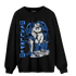 University Blue Toe 1s Sweatshirt Match Real Lover Angel - NastyJamz