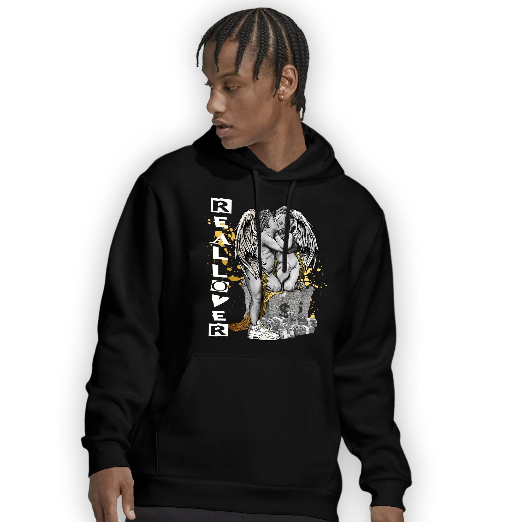 Sail 4s Hoodie Match Real Lover Angel - NastyJamz