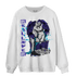 Aqua 6s Sweatshirt Match Real Lover Angel - NastyJamz