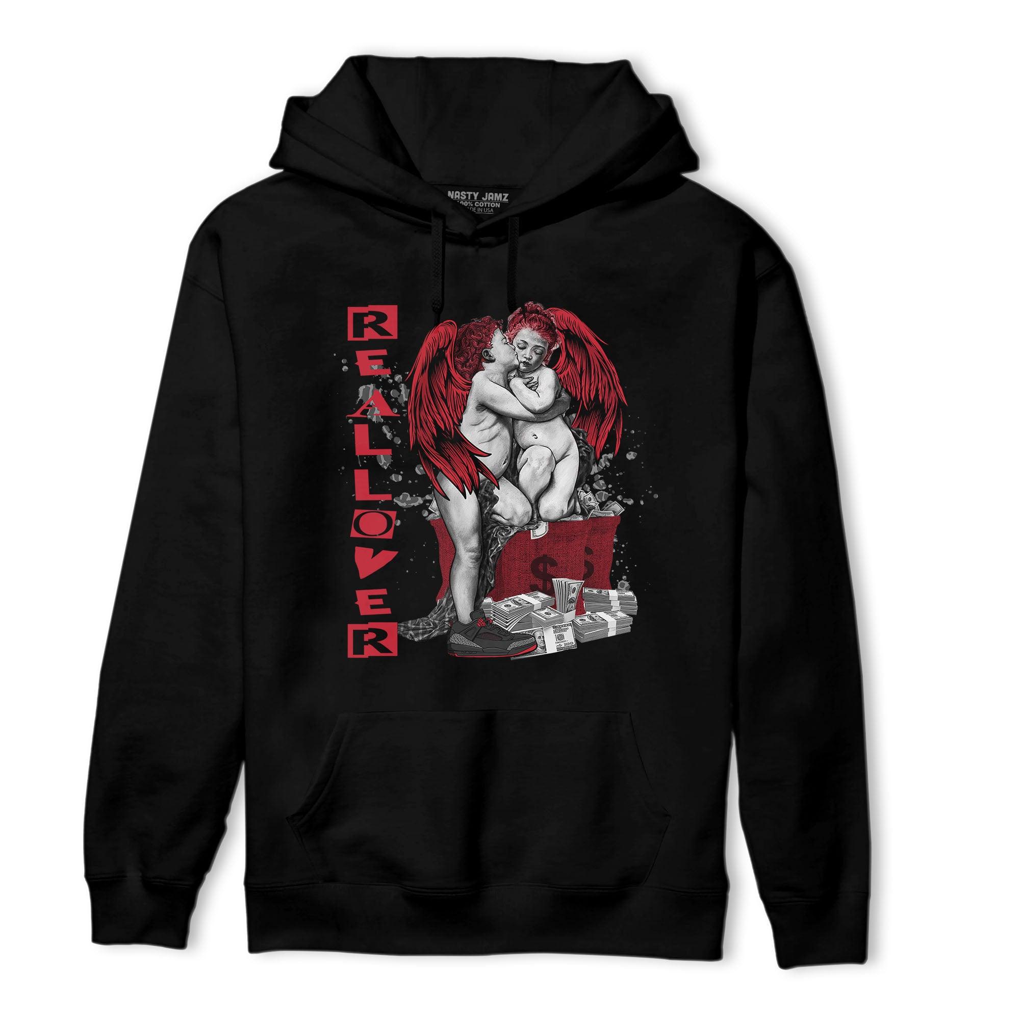 Spizike Low Bred Hoodie Match Real Lover Angel - NastyJamz