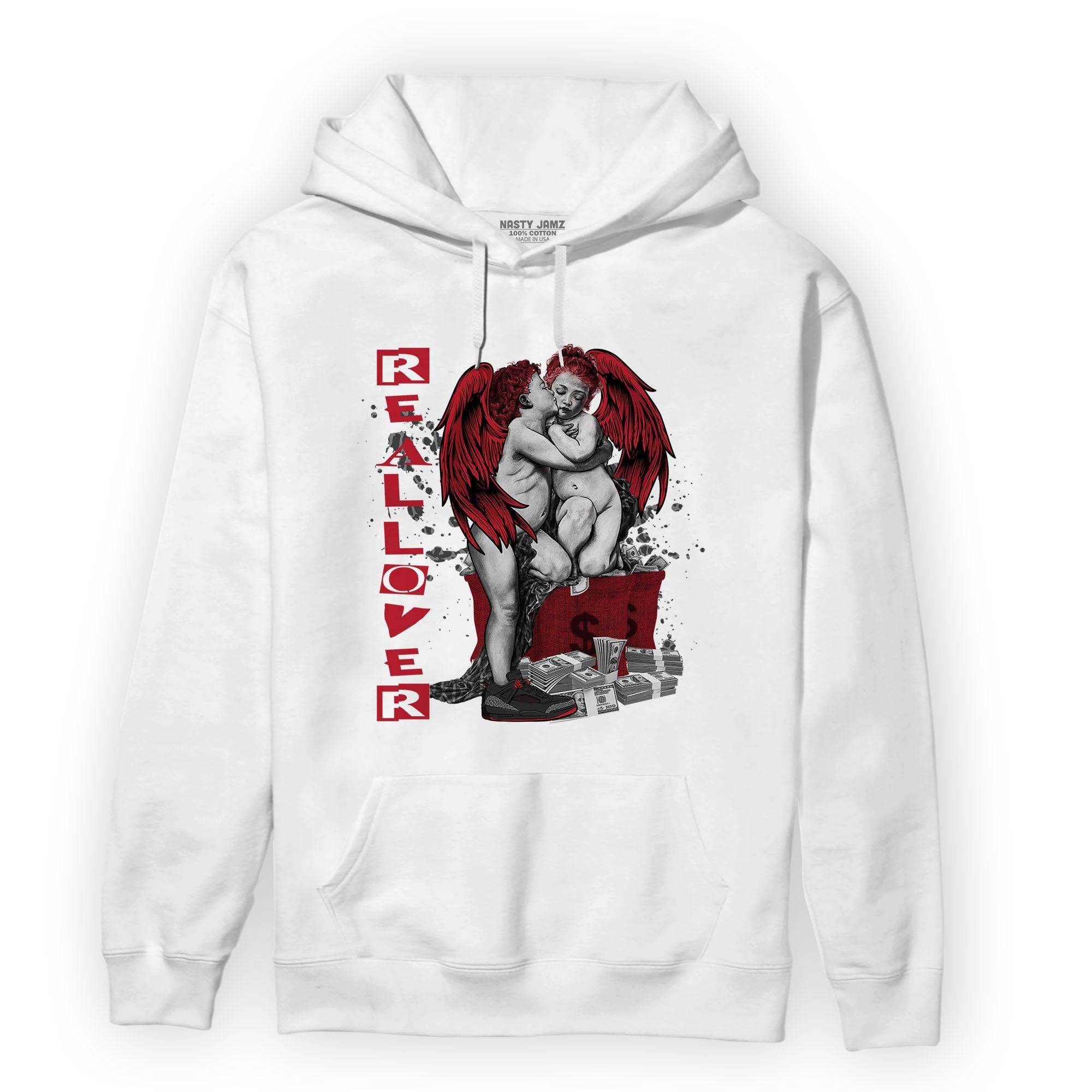 Spizike Low Bred Hoodie Match Real Lover Angel - NastyJamz