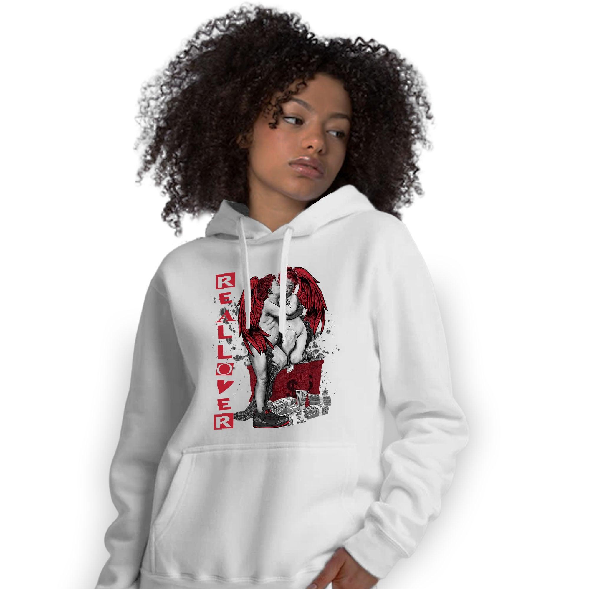Spizike Low Bred Hoodie Match Real Lover Angel - NastyJamz