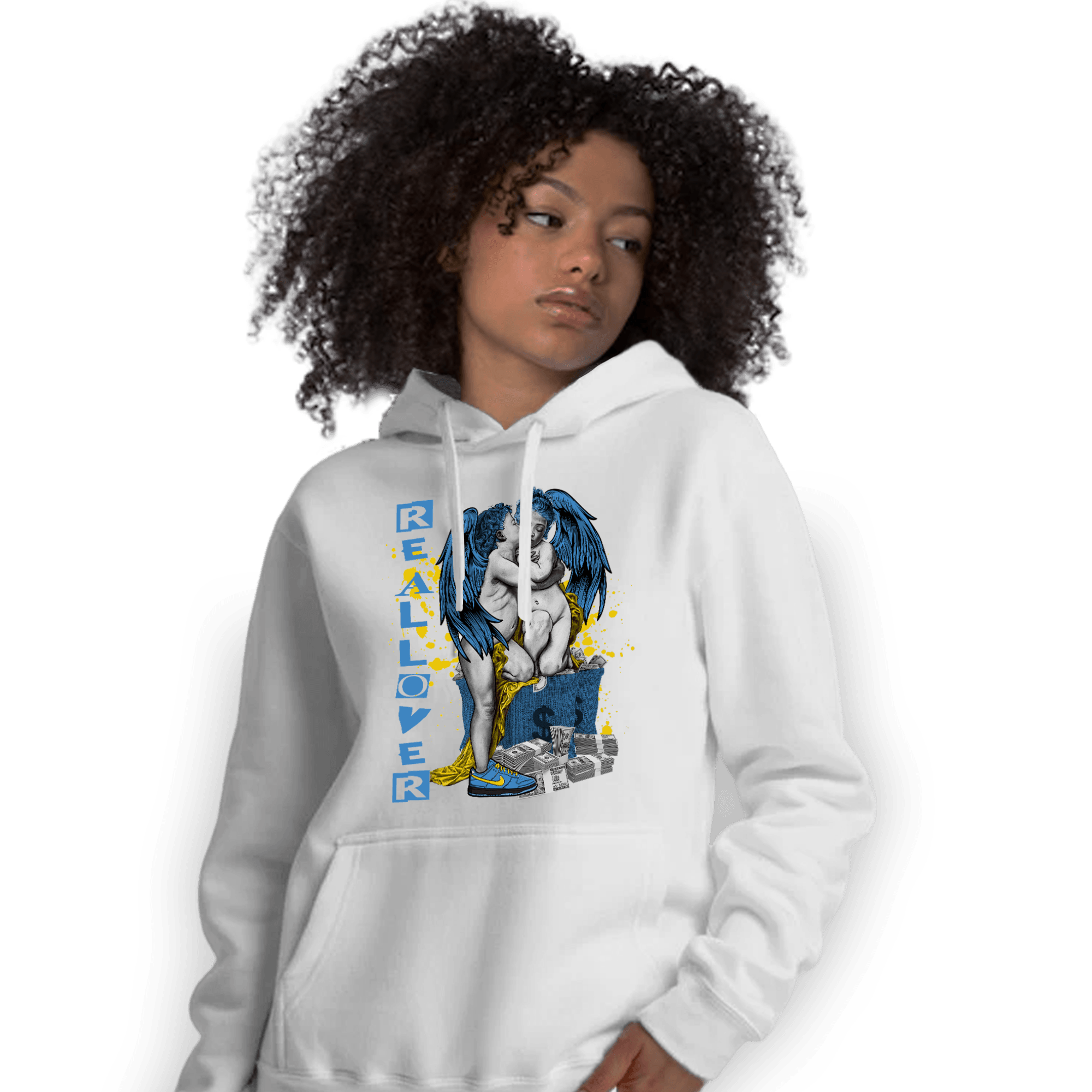 SB Dunk Bubbles Hoodie Match Real Lover Angel - NastyJamz