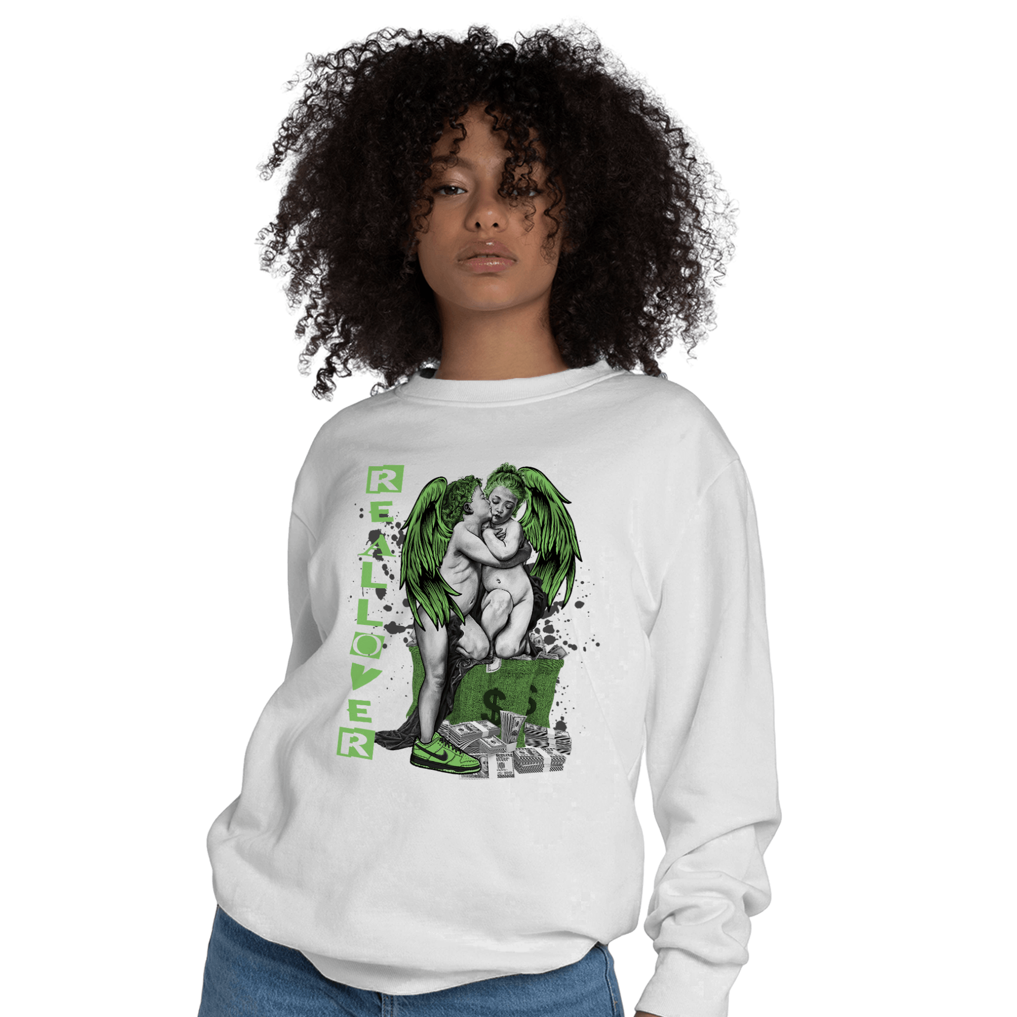 SB Dunk Buttercup Sweatshirt Match Real Lover Angel - NastyJamz